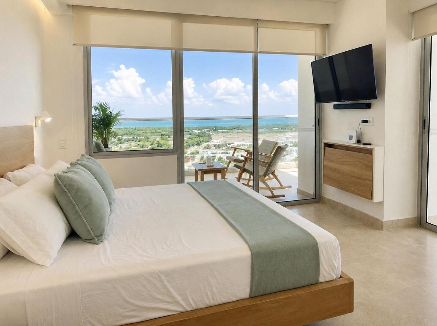 Apartamento Cb1330 | Hermosa Vista 180° 7min Del Centro Cartagena