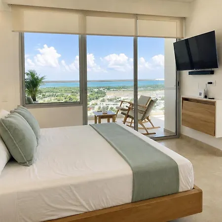 Apartamento Cb1330 | Hermosa Vista 180° 7min Del Centro Cartagena
