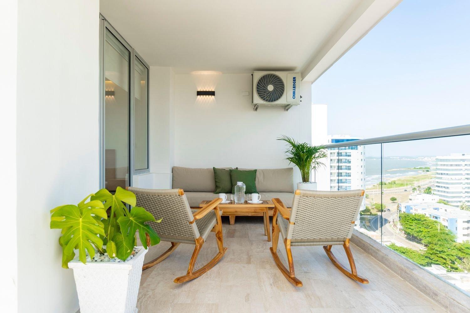 Cb1330 | Hermosa Vista 180° 7min Del Centro Apartamento Cartagena