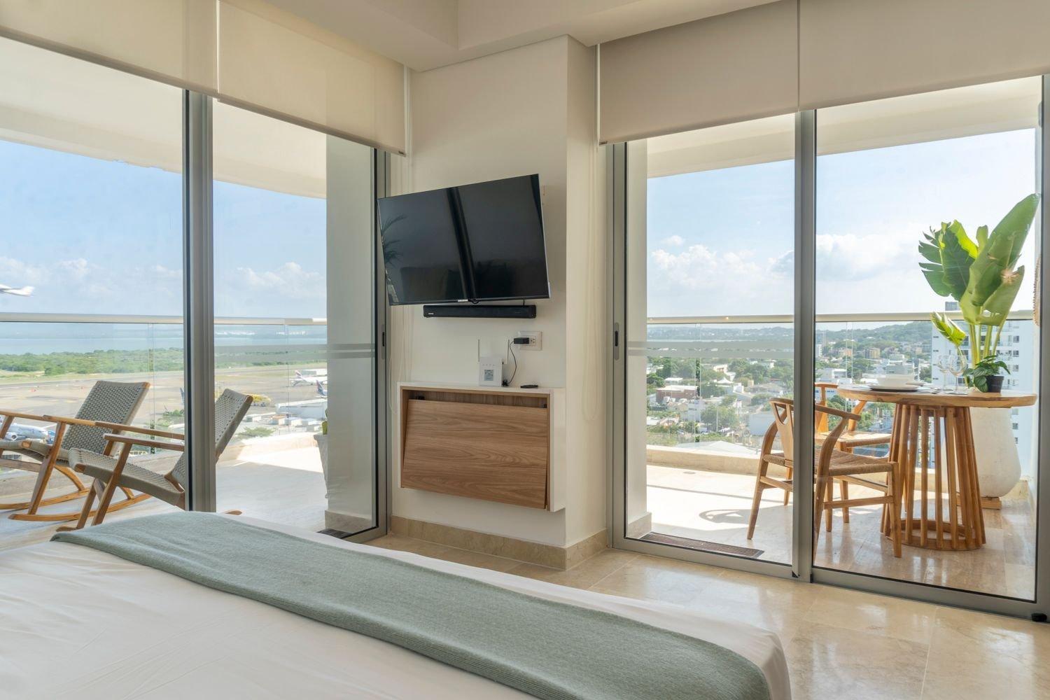 Cb1330 | Hermosa Vista 180° 7min Del Centro Apartamento Cartagena